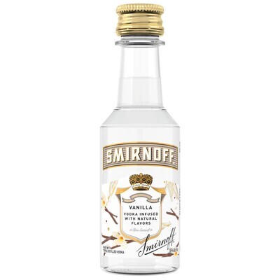 LIQ-50ml Smirnoff Vanilla Vodka