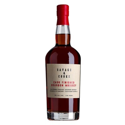 (SALE) LIQ-750ml Savage Cooke Bourbon