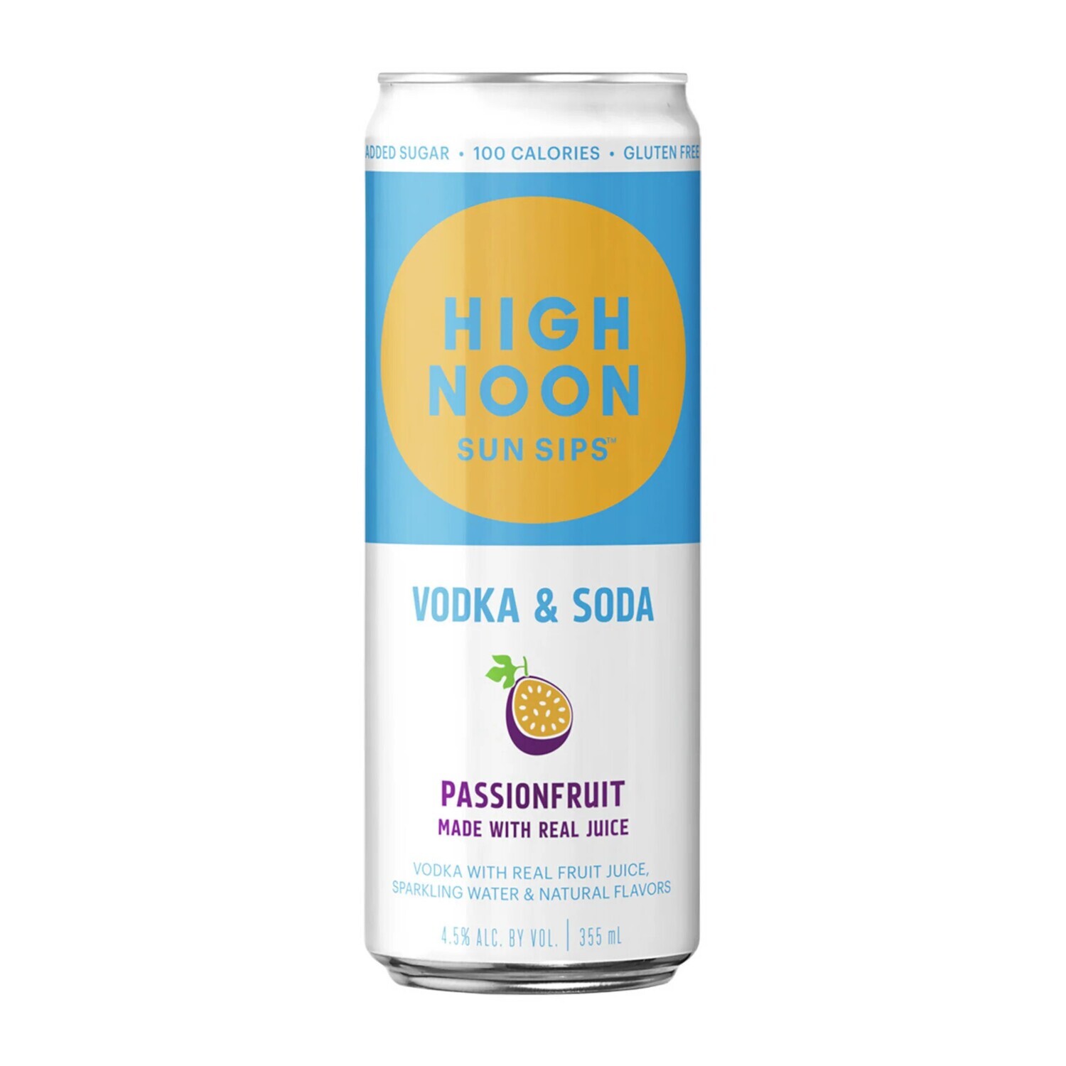 LIQ-355ml High Noon Passionfruit Single Can