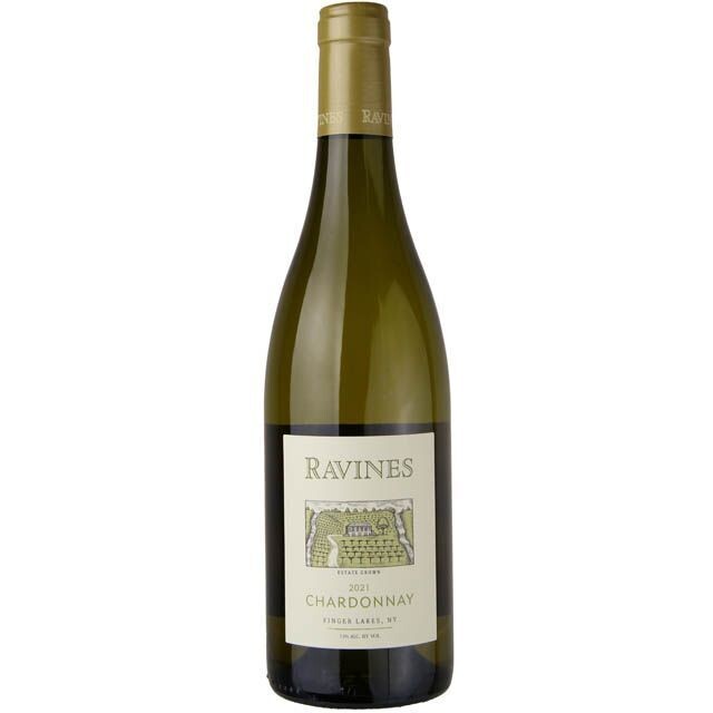 WINE-750ml Ravines Chardonnay