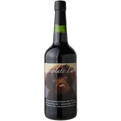 WINE-750ml Pleasant Valley Chocolate Lab