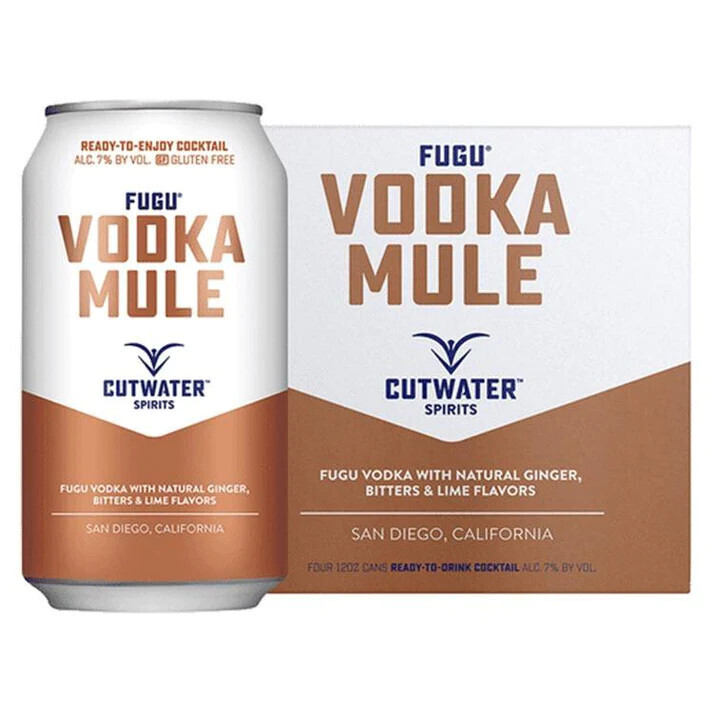 LIQ-355ml Cutwater Vodka Mule 4pk