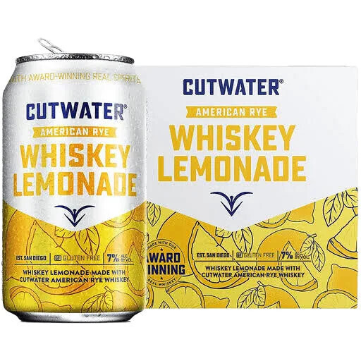 LIQ-355ml Cutwater Whiskey Lemonade Single Can