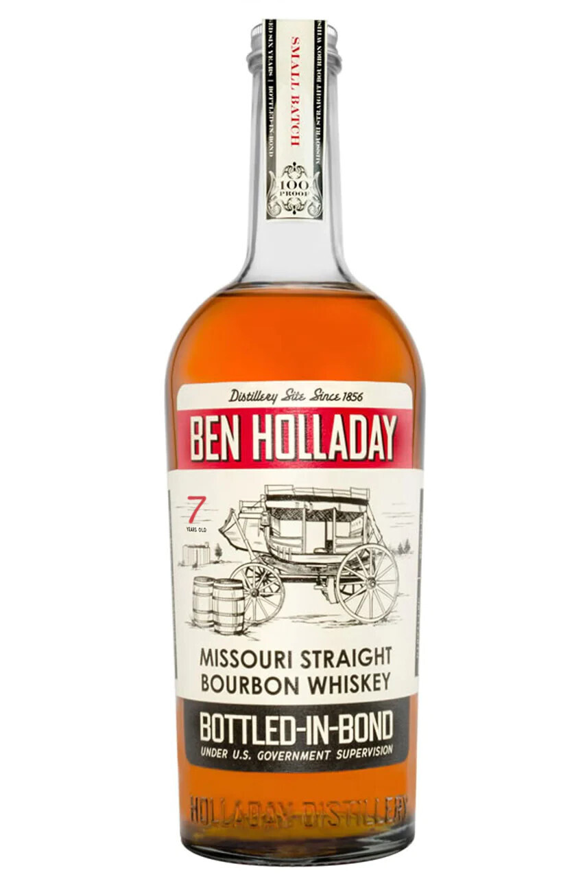 LIQ-750ml Ben Holladay Bourbon Bottle in Bond