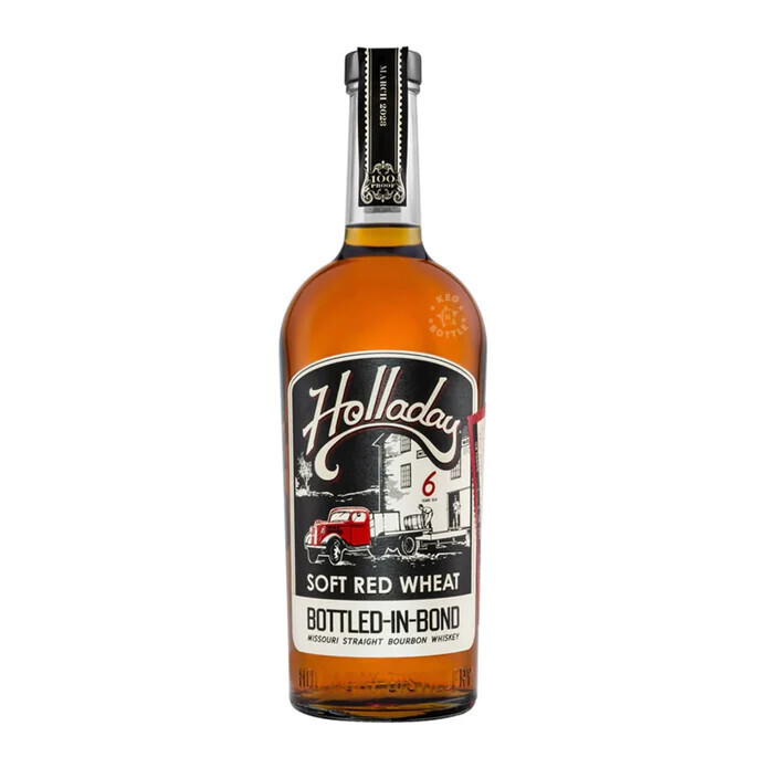 LIQ-750ml Ben Holladay Soft Red Wheat Bottled in Bond