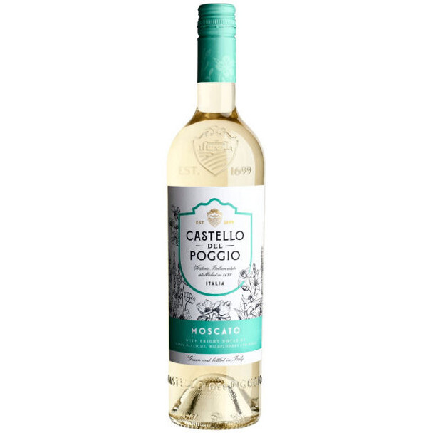 WINE-750ml Castello Del Poggio Moscato