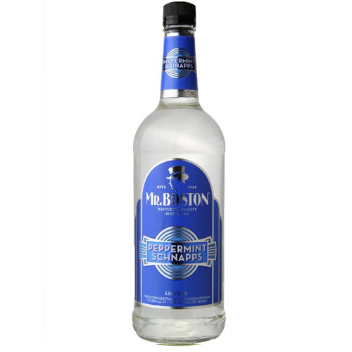 LIQ-1L Mr Boston Peppermint Schnapps