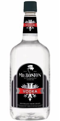 LIQ-1.75L Mr Boston Vodka 80 Proof