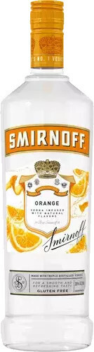 LIQ-1L Smirnoff Orange Vodka