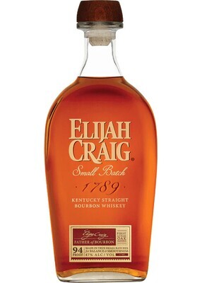 LIQ-750ml Elijah Craig Small Batch 1789 Bourbon
