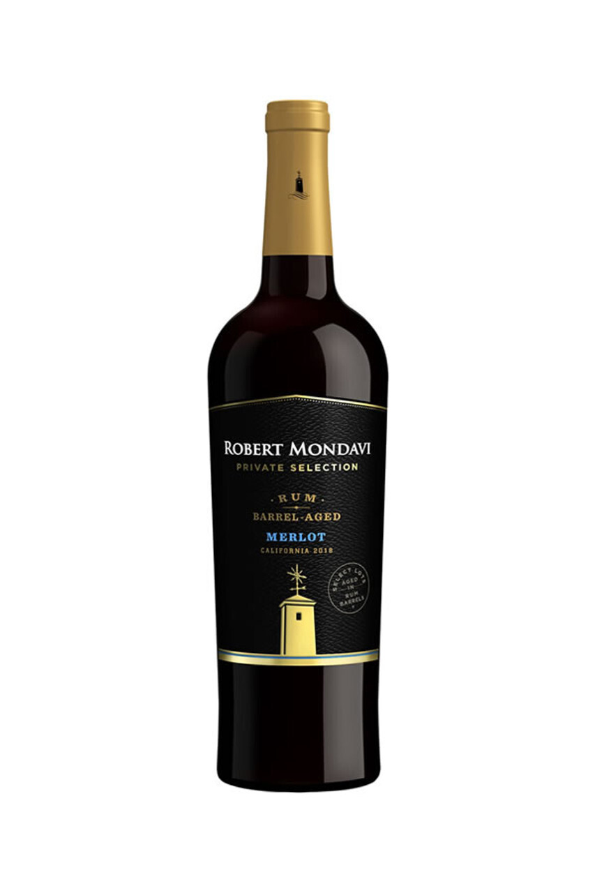 WINE-375ml Robert Mondavi Merlot Aged in Rum Barrels