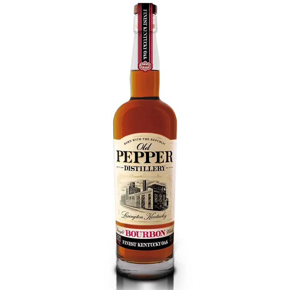 LIQ-750ml Old Pepper Distillery Bourbon 102 Proof