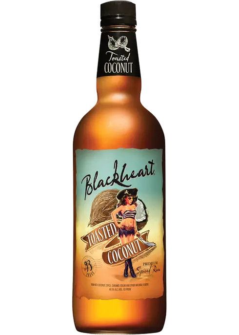 LIQ-750ml Blackheart Spiced Rum Coconut