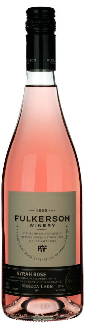 WINE-750ml Fulkerson Syrah Rose 2023
