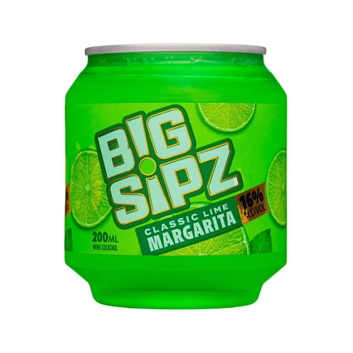 LIQ-200ml Big Sipz Lime Margarita
