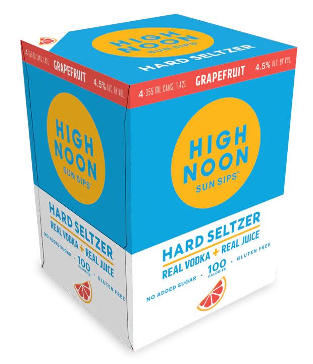 LIQ-355ml High Noon Grapefruit 4pk