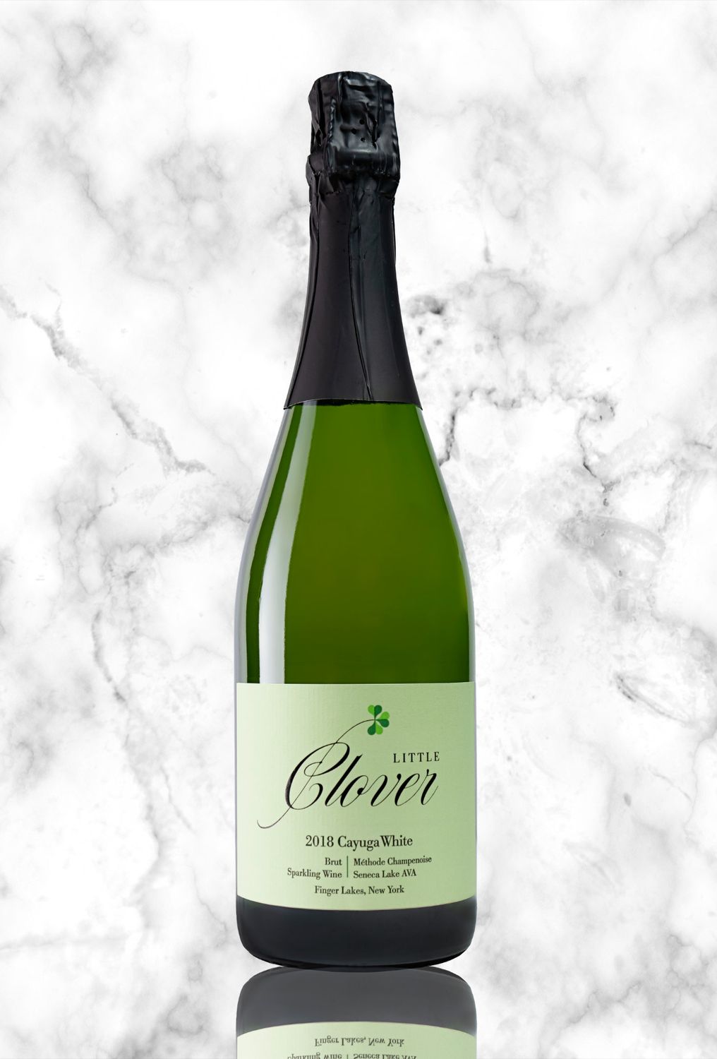 WINE-750ml Little Clover Cayuga White Sparkling