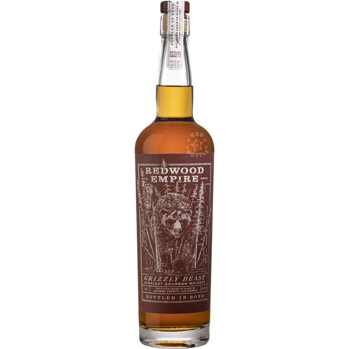LIQ-750ml Redwood Empire Grizzly Beast Bourbon