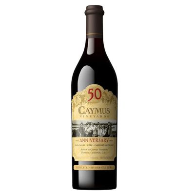 WINE-750ml Caymus Cabernert Sauvignon 50th Anniversary Edition 2022