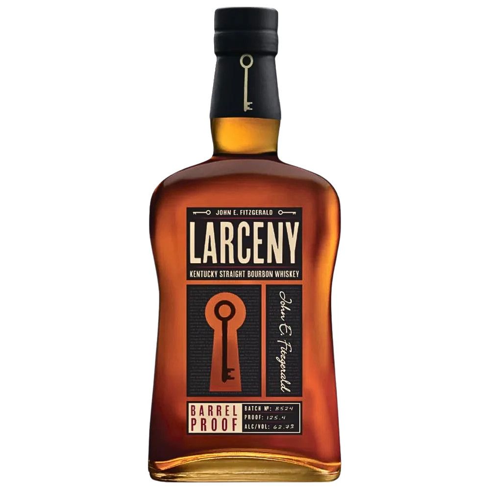 LIQ-750ml Larceny Barrel Proof 6yr Batch B524 125.4
