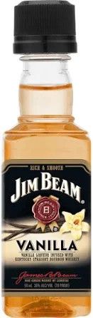 LIQ-50ml Jim Beam Vanilla Bourbon