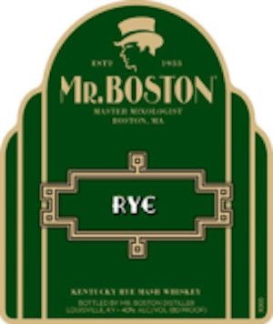 LIQ-1L Mr Boston Rye Whiskey