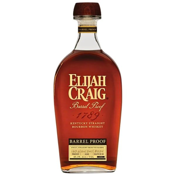 LIQ-750ml Elijah Craig Bourbon B524 130.6