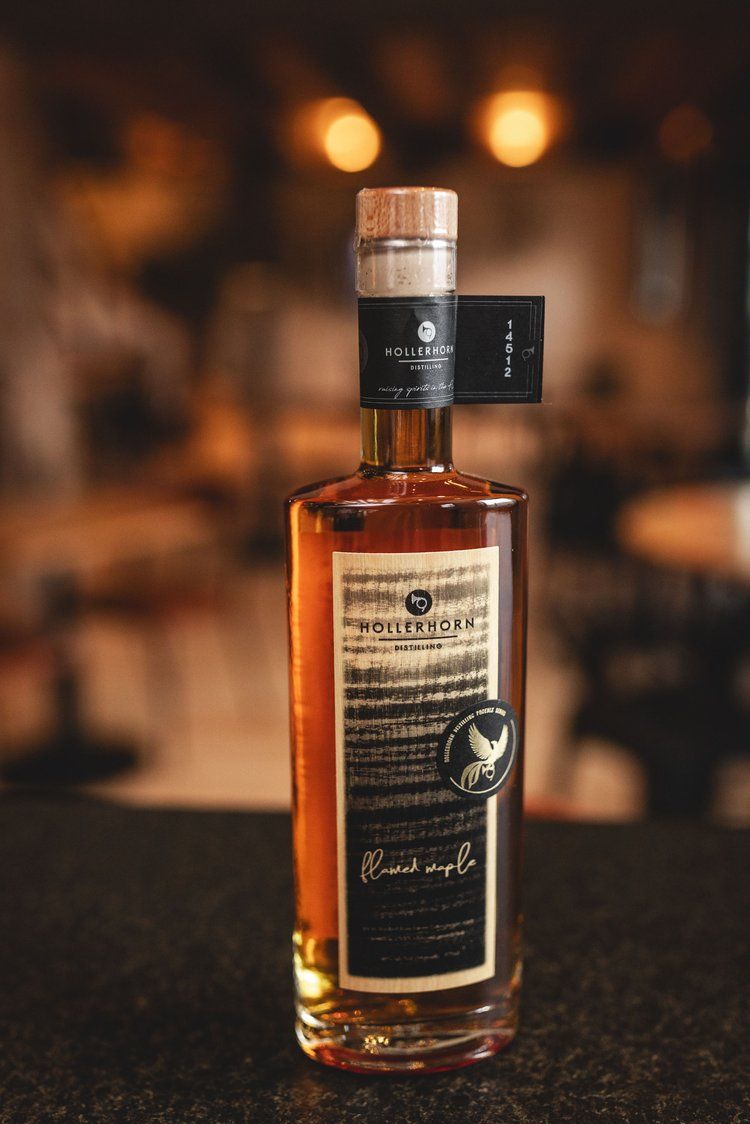 LIQ-375ml Hollerhorn Flamed Maple - Tree Spirit