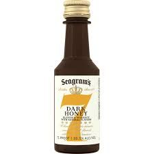 LIQ-50ml Seagrams 7 Crown Dark Honey