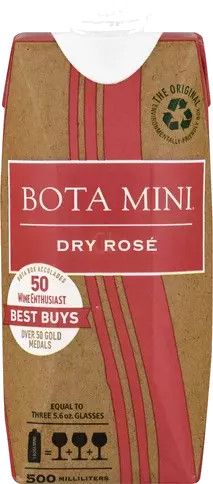 WINE-500ml Bota Box Dry Rose