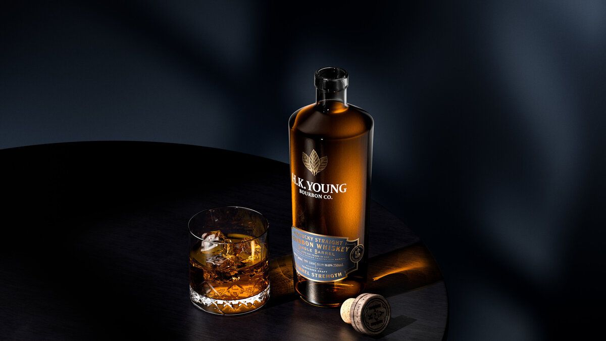 LIQ-750ml HK Young Winter Blend Bourbon