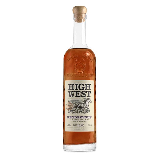 LIQ-750ml High West Rendezvous Rye Whiskey