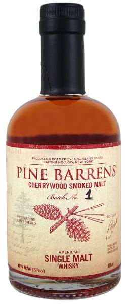 LIQ-375ml Pine Barrens Cherrywood Smoked Malt Whiskey