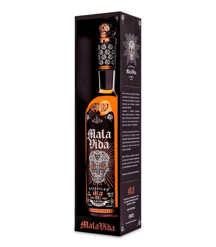LIQ-750ml Mala Vida Anejo Tequila