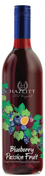 WINE-750ml Hazlitt Blueberry Passionfruit