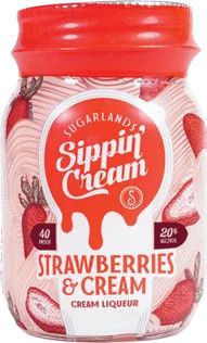 LIQ-50ml Sugarlands Strawberries &amp; Cream
