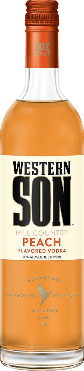 LIQ-1L Western Son Peach Vodka