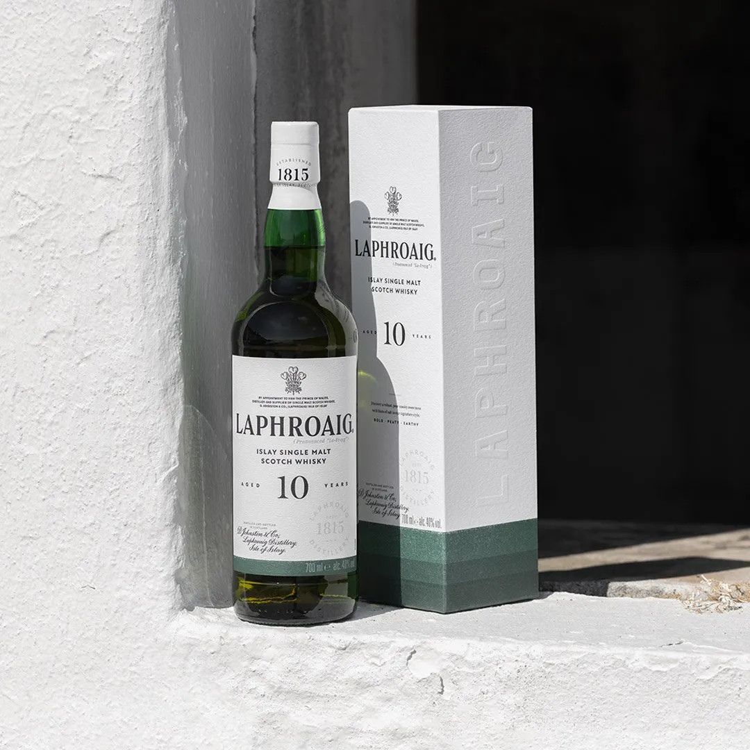 LIQ-750ml Laphroaig Scotch 10yr