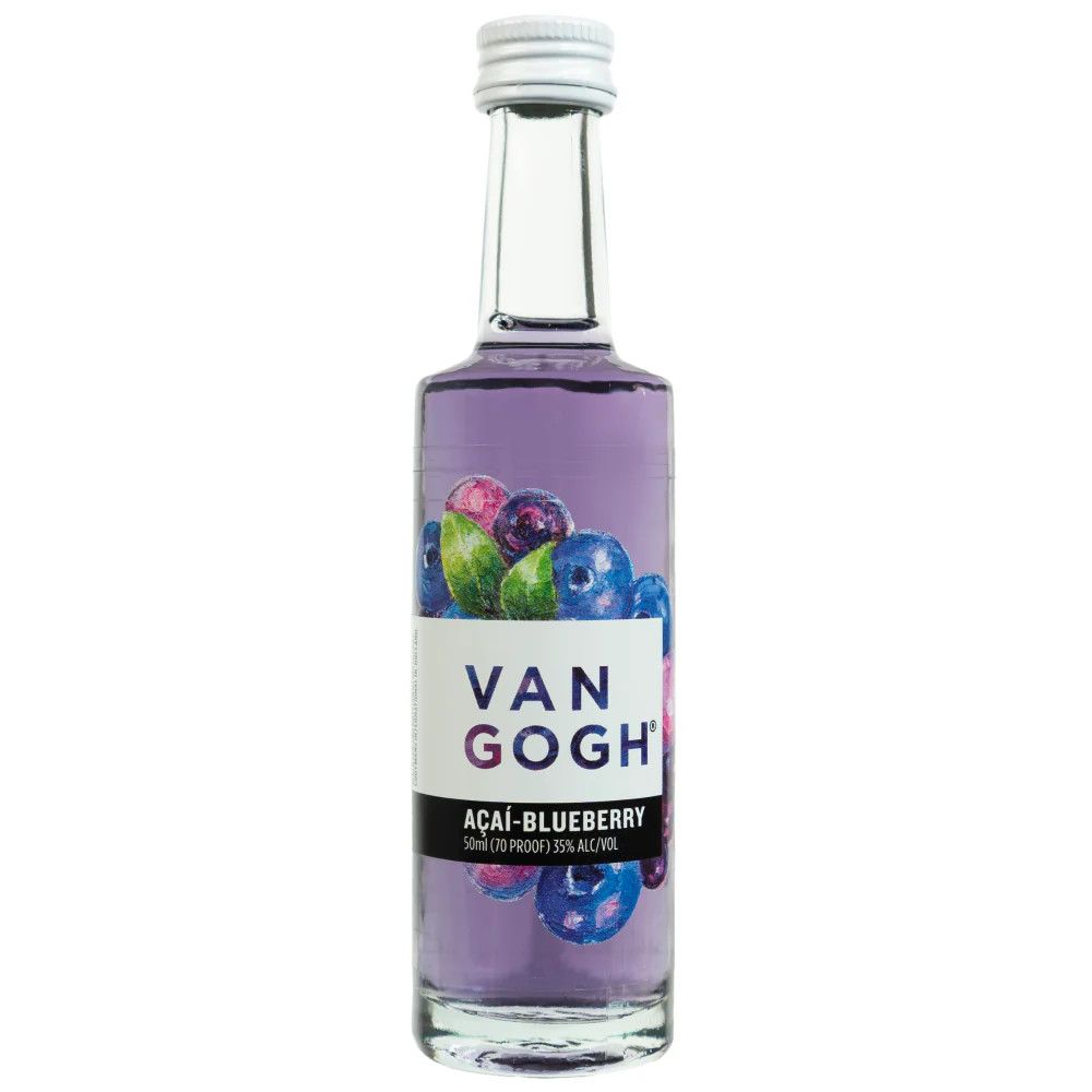 LIQ-50ml Van Gogh Acai Blue Vodka