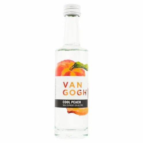 LIQ-50ml Van Gogh Cool Peach Vodka
