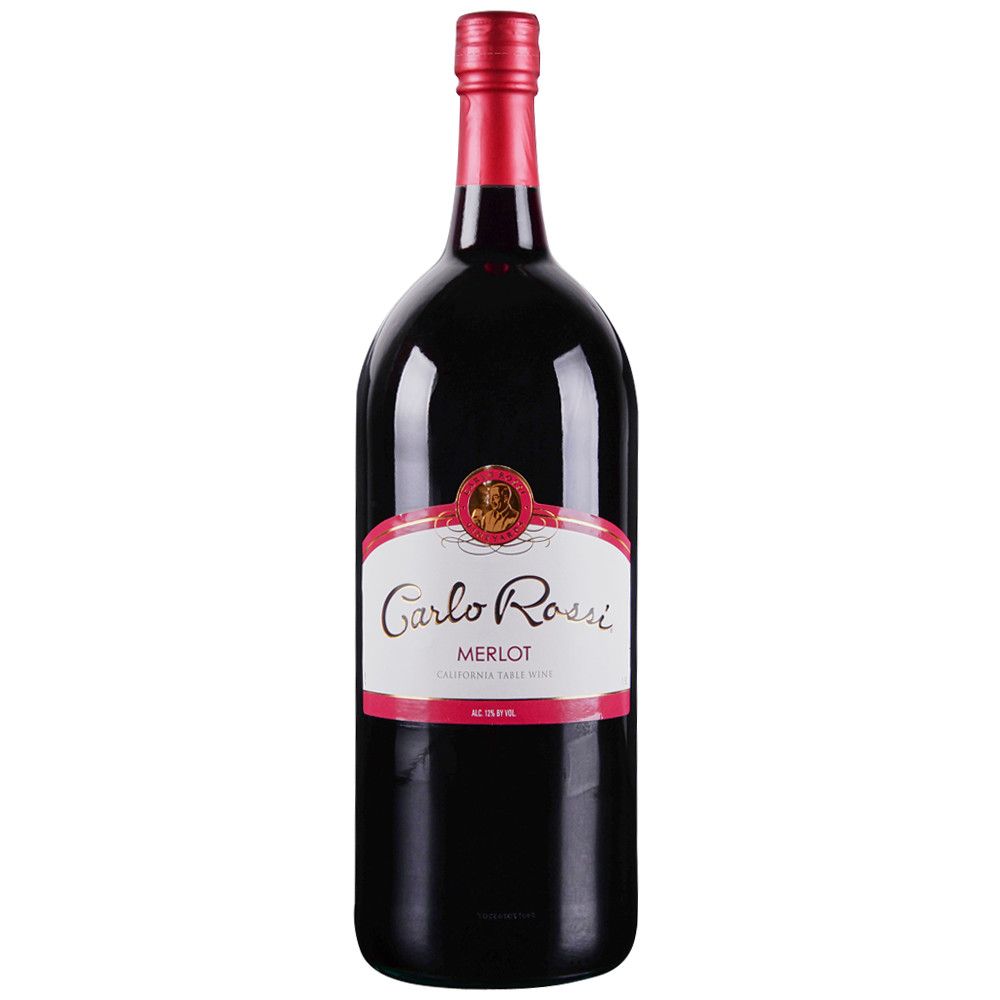 WINE-1.5L Carlo Rossi Merlot