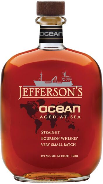 LIQ-750ml Jeffersons Ocean Aged Bourbon Voyage 24