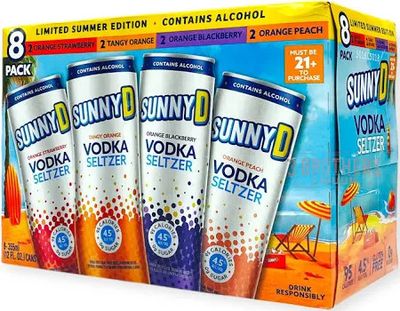 LIQ-355ml Sunny D  Summer 8pk