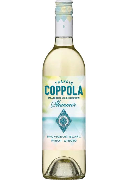 WINE-750ml Coppola Shimmer Sauvignon Blanc &amp; Pinot Grigio Blend