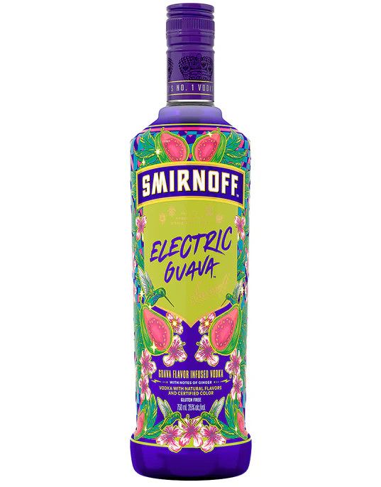 LIQ-750ml Smirnoff Electric Guava Vodka