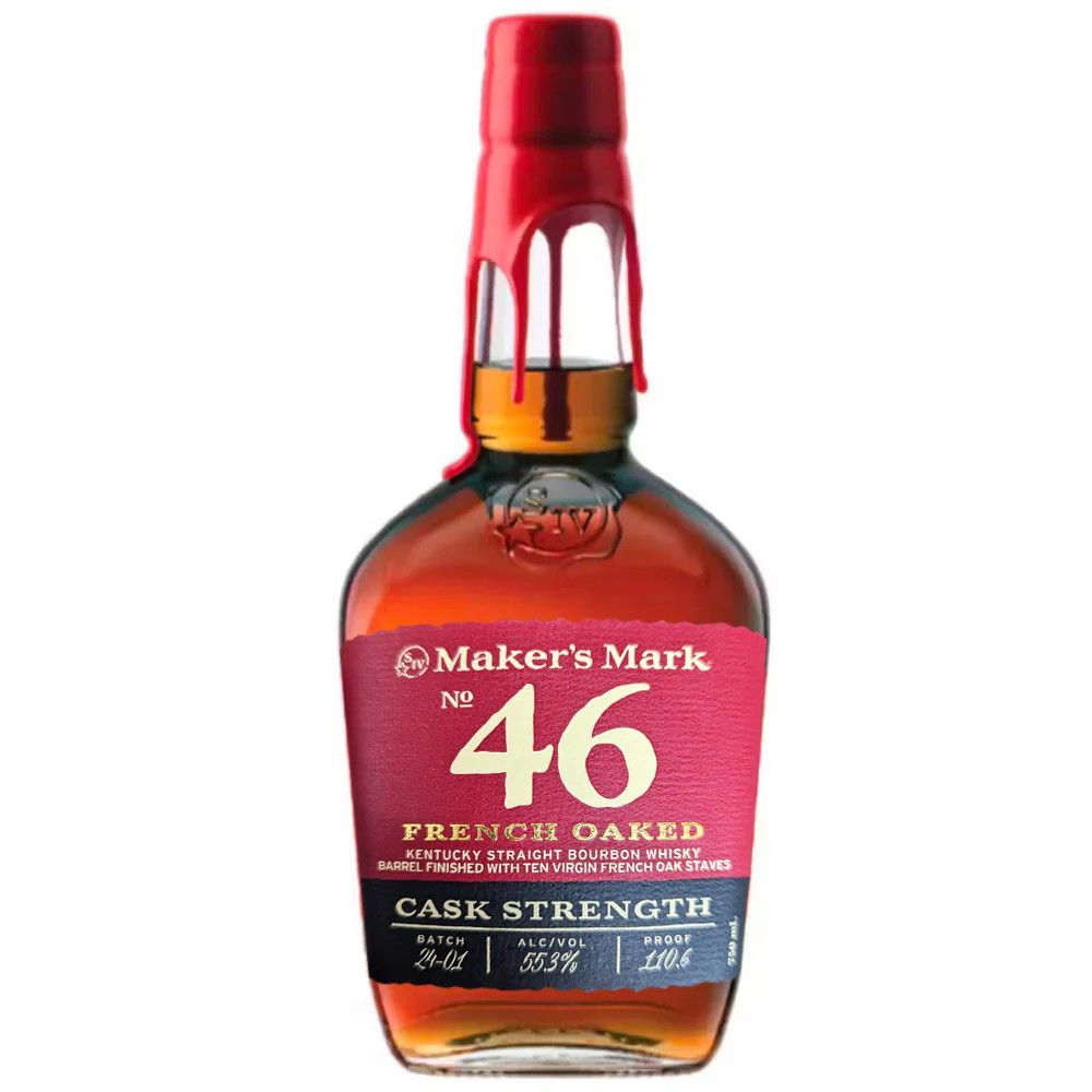 LIQ-750ml Makers Mark 46 Bourbon Cask Strength 110.8