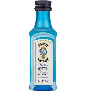 LIQ-50ml Bombay Sapphire Gin