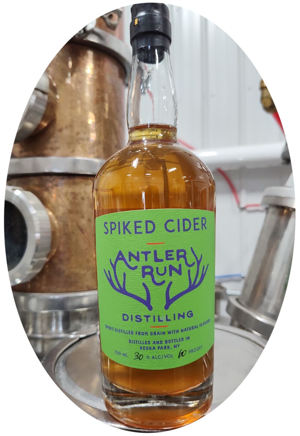 LIQ-750ml Antler Run Spiked Cider