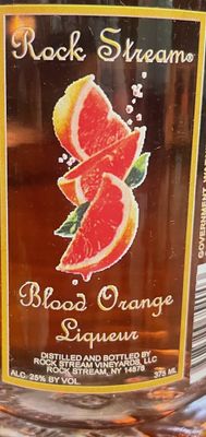 LIQ-375ml Rock Stream Blood Orange Liqueur