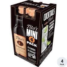 LIQ-50ml Titos Vodka 4pk